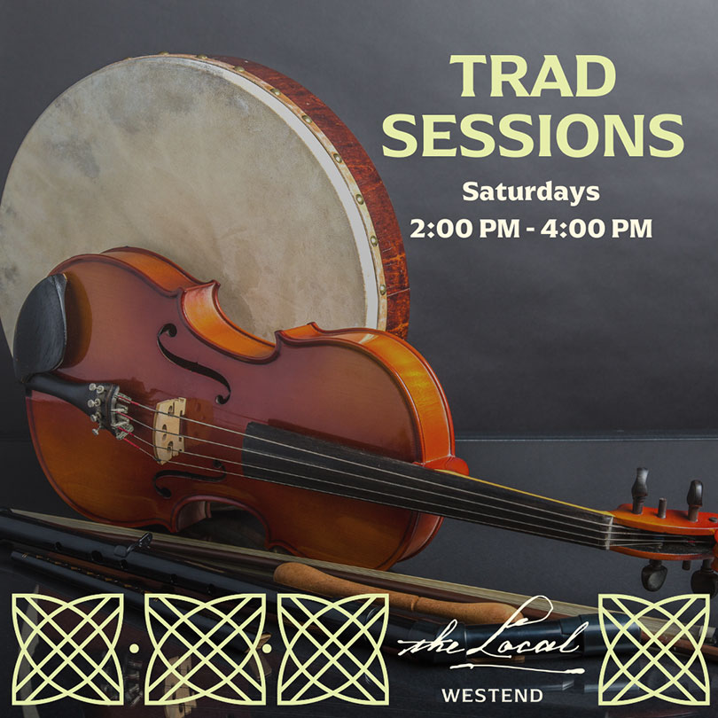 Trad Sessions Every Saturday from 2:00PM - 4:00PM